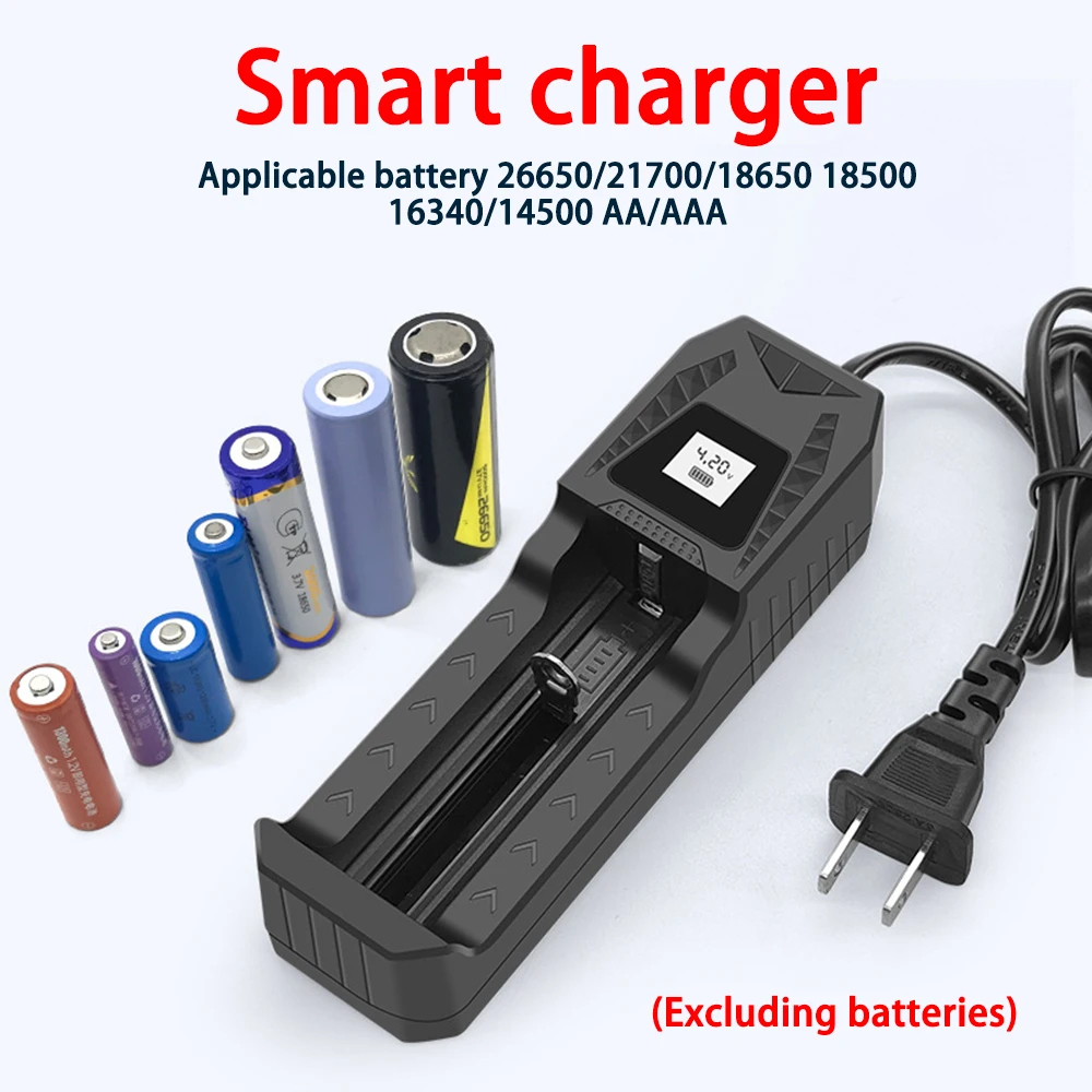 

LCD Display AA / AAA Battery USB Charger 4 Slots For NI-MH /NI-CD AA AAA Rechargeable Battery Indicator Battery Charger