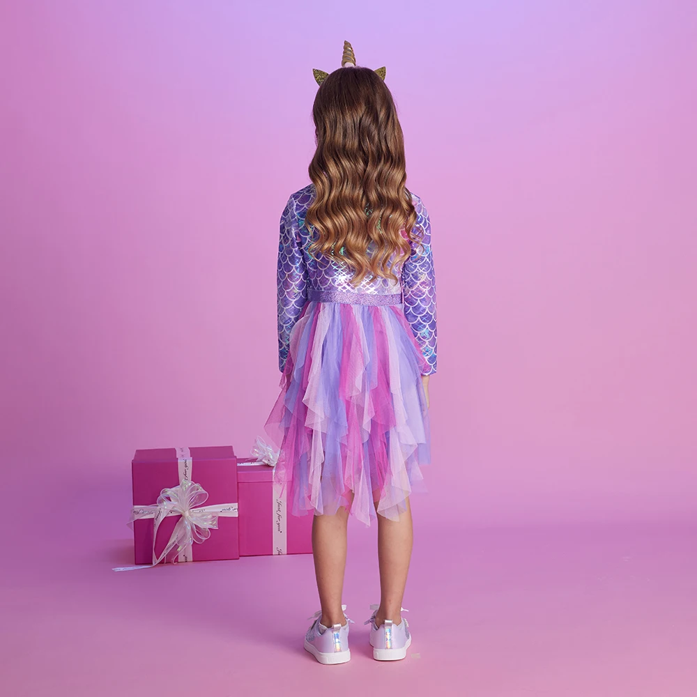 Disfraz Vestido Infantil Sirena