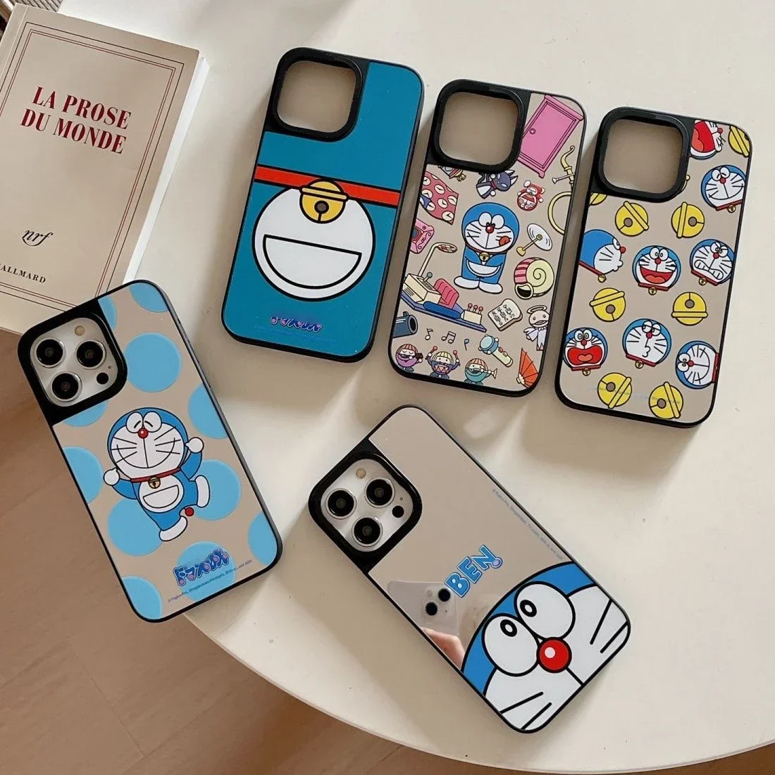

Creative Cartoon Bell Cat MagSafe Mirror Surface Phone Case Cover for IPhone 11 12 13 14 15 Pro Max Case for IPhone 15 Pro Max