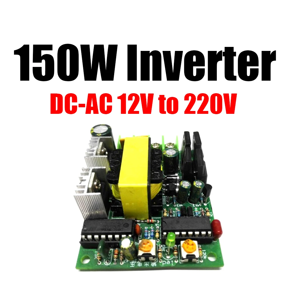 150W-Modified-Wave-DC-12V-TO-220V-50Hz-60Hz-Inverter-circuit-board-DC ...