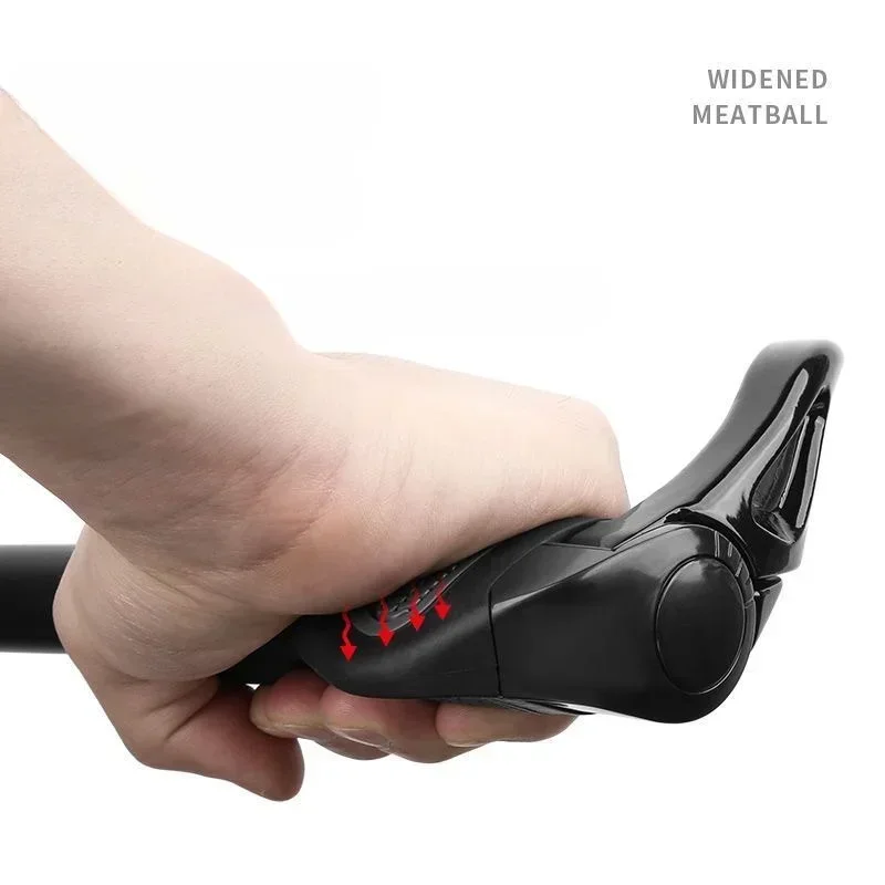 Bicycle handlebar grips bicycle accessories Mountain Bike Sheep Horn Sub bike Grip Handle