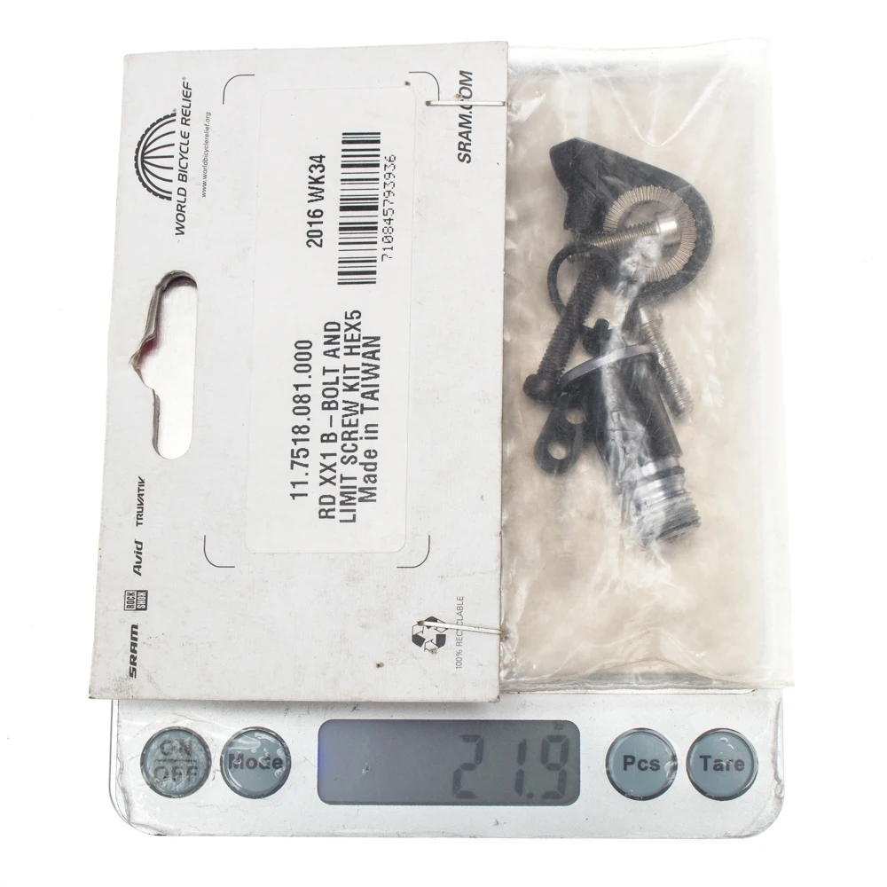 SRAM GX Eagle Rear Derailleur B-Bolt & Limit Screw Kit – Spare Hardware For MTB Repair