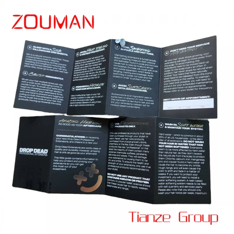 

Custom , Custom Folded Company Brochure Flyers or Leaflets -fold Brochure Colored Printing