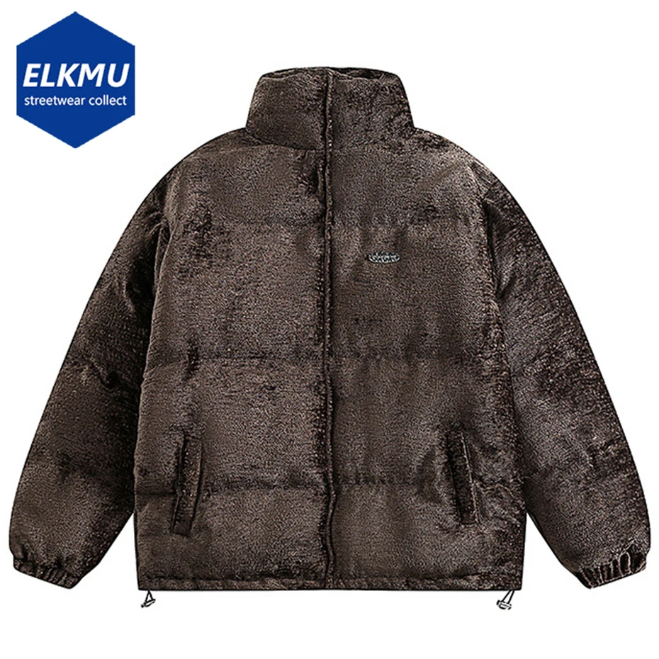

2023 Men Winter Puffer Jackets Thicken Warm Parkas Coats Stand Collar Padded Jackets and Coat Streetwear Hip Hop Parkas Outwear