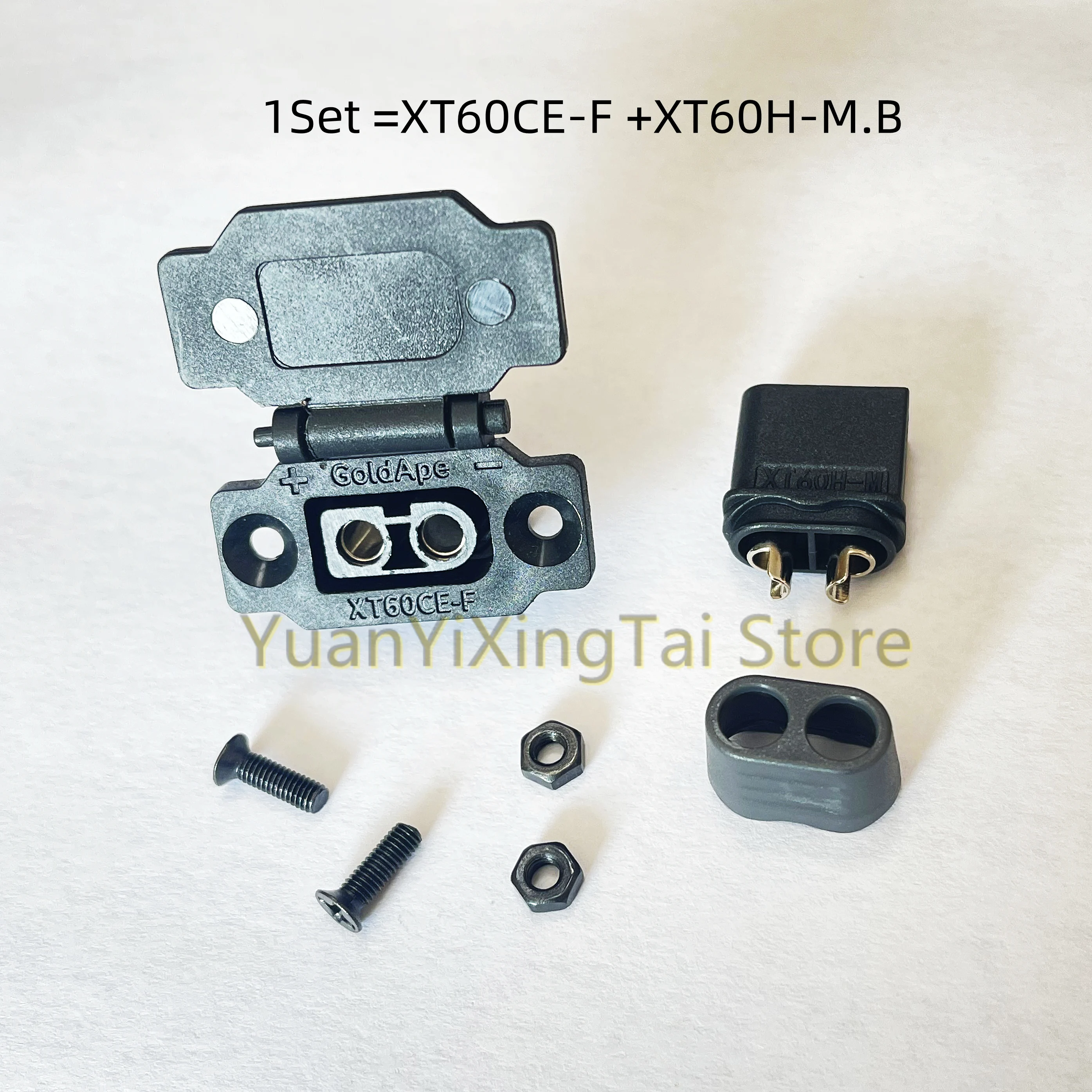Quick Charge XT60CE-F XT60E-F Model Airplane Battery Mountable Plug 30A High Current Safe Female XT60 Connector Spring Cover power plug,bullet connector,ec5 connectors
