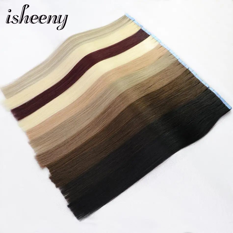Isheeny Remy Hair Color Rings 35 Colors Available Real Nautral Human Hair With Mix Color Chart For Professional Salon Dyeing