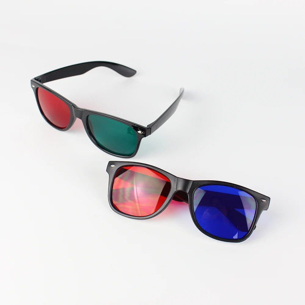 Comprehensive Visual Test Charts Color Blindness Astigmatism Amsler Test Chart with Eyeglasses Random-dot Stereogram Visual Test