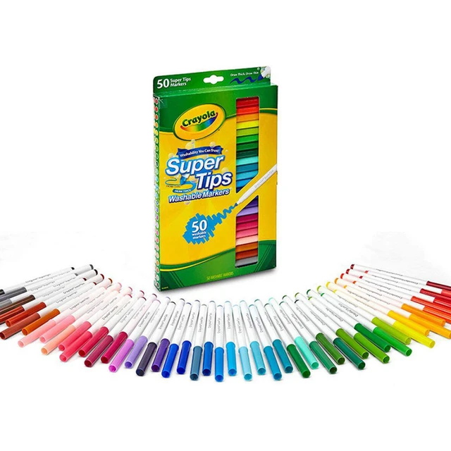 Crayola Washable Broad Line Markers with Colors of the World, 64 Ct, Back  to School Supplies, Child - Yahoo Shopping