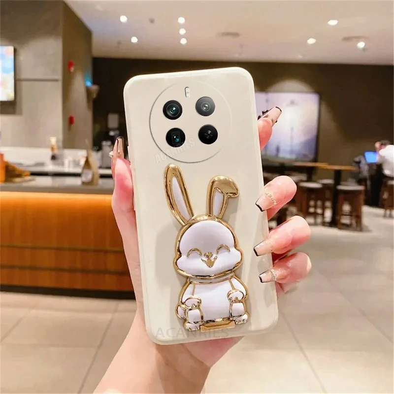 Rabbit Holder Liquid Silicone Stand Soft Case - Enhanced Protection