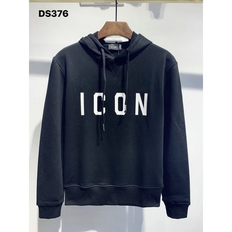 

2024 Men Brand DSQ2 Hoodies Gym Casual Bodybuilding Sweatshirt Outdoor Male Hooded Jersey Clothing M-XXXL