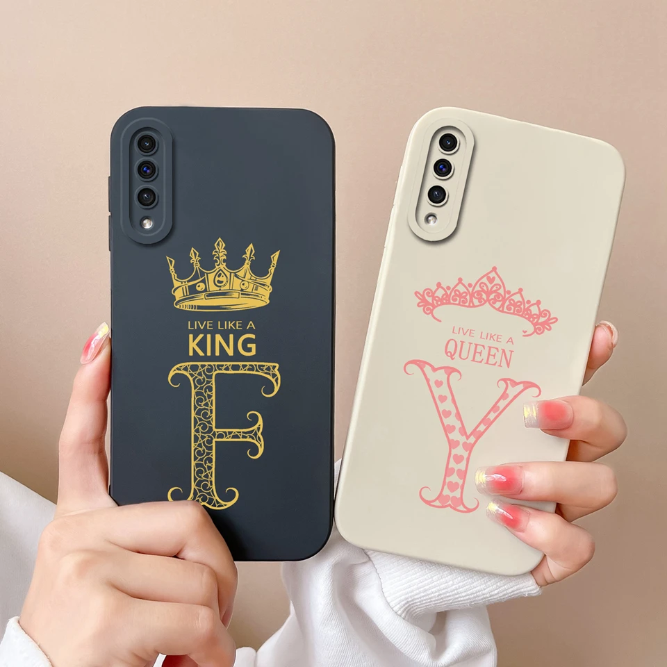 Per Samsung A50 A50S A51 M40S Custodia Luxury Crown Fashion Luxury Anti-Fall Shell Per Samsung Galaxy A 50 A50S A 51 M40S Cover Posteriore