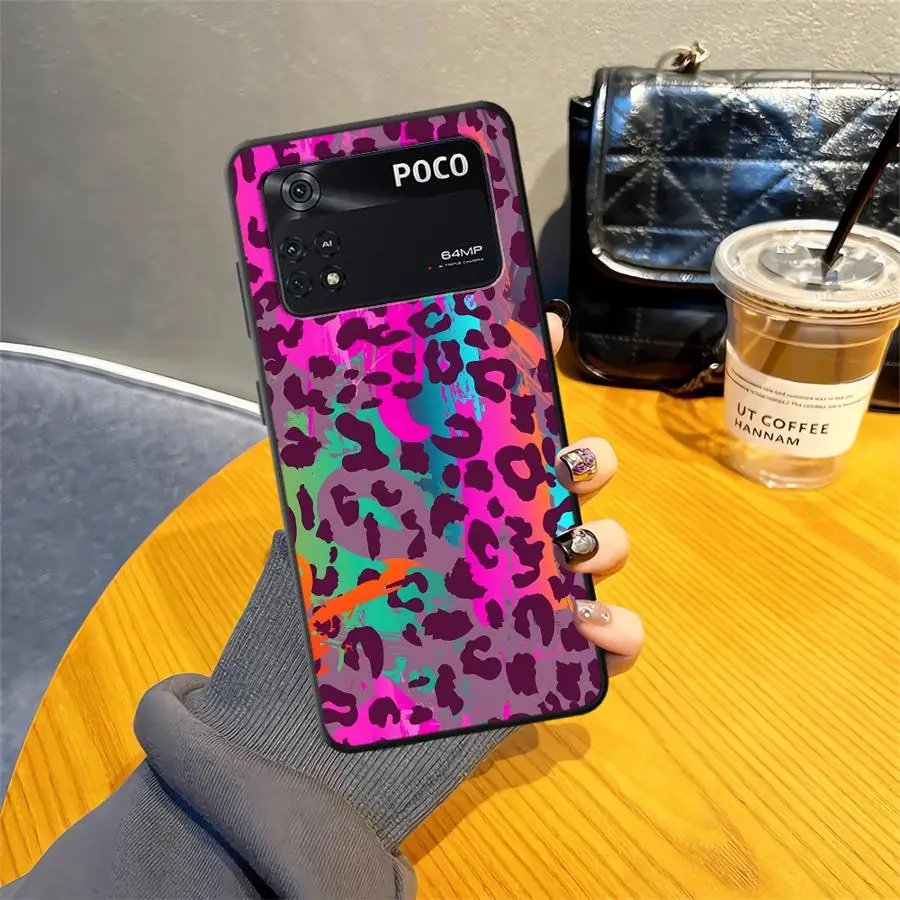 Leopard Pattern Phone Case - Fashionable Protective Cover