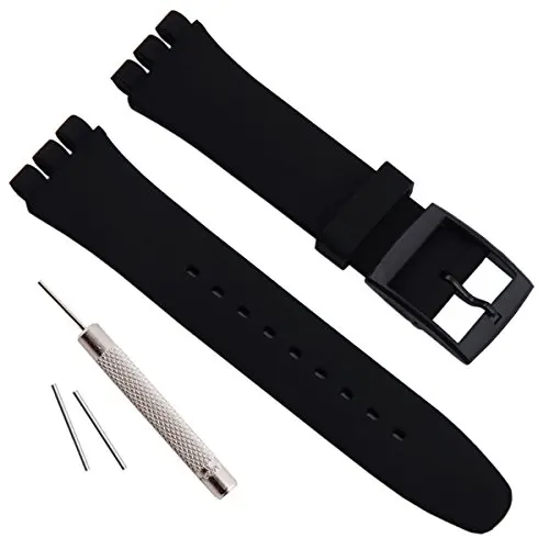 Swatch Strap Jelly Silicone Waterproof Sport Watch Band Replacement Bracelet