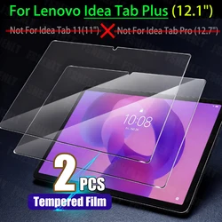 Enhanced HD Clear Tempered Glass Screen Protector - 12.1 9H Hardness with Bubble - Free 2.5D Radian Edge (2PCS Tempered Glass)