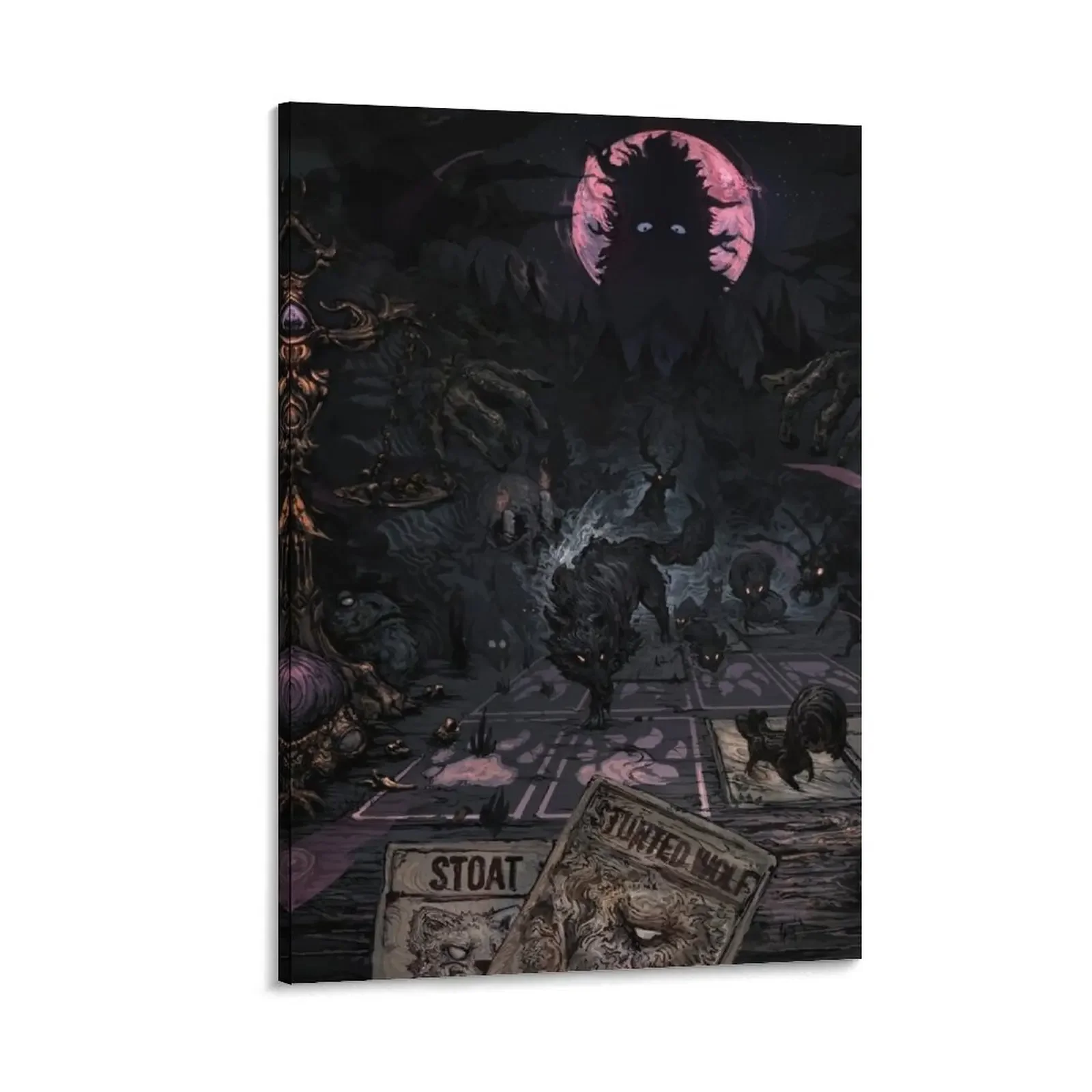 

Inscryption - Official Album Art Canvas Painting room decorations for girls anime room decor