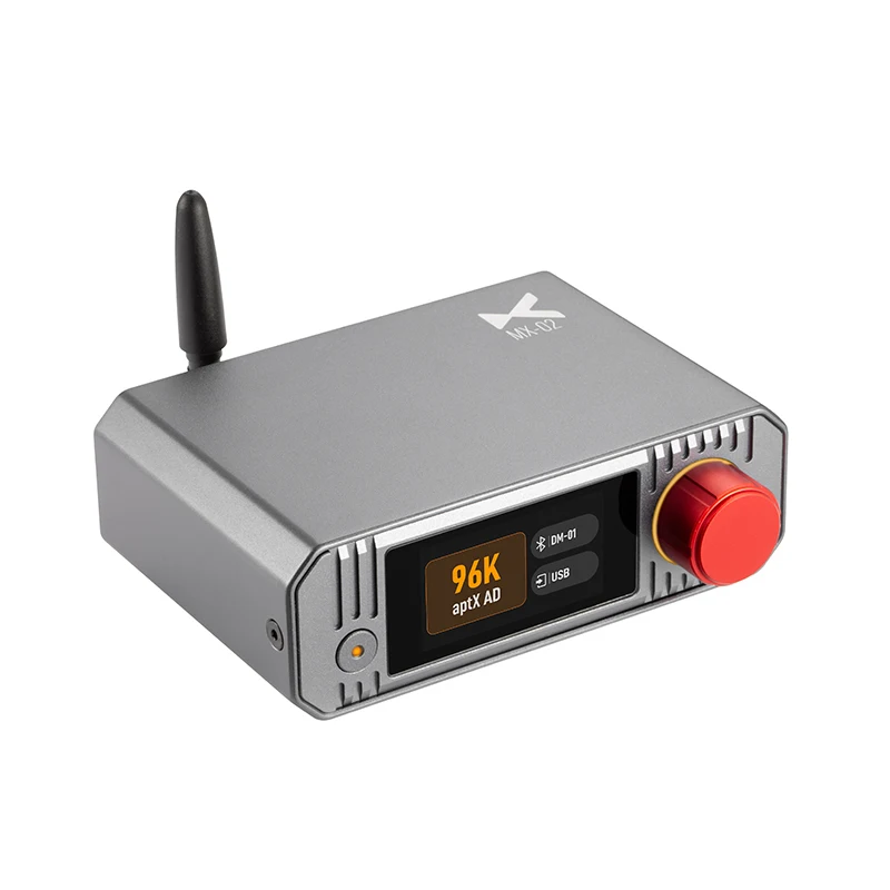 XDUOO MX-02 HD 블루투스 오디오 송신기 블루투스 5.4 USB/광/동축 LE 오디오 24비트/192kHz