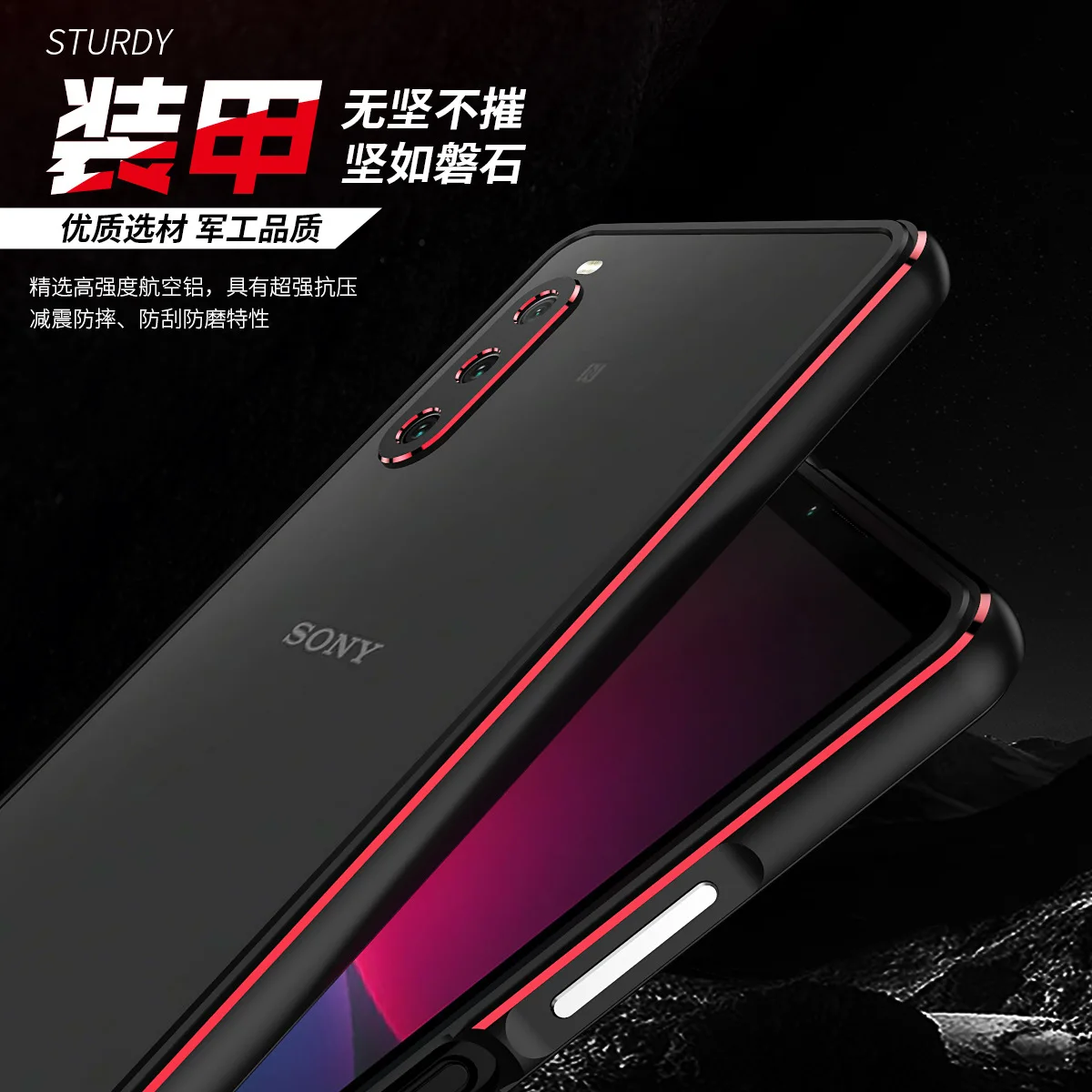 For Sony Xperia Pro-i Ultra Thin Metal Aluminum Bumper Frame Cover Cases For For Sony Xperi 1 10 Iv Metal Frame Shell Case