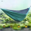 Hammock with Mosquito Net Camping Hanging Hammocks Lightweight Tree Straps Swinging Bed for Outdoor Portable 해먹 hamaca playa 2