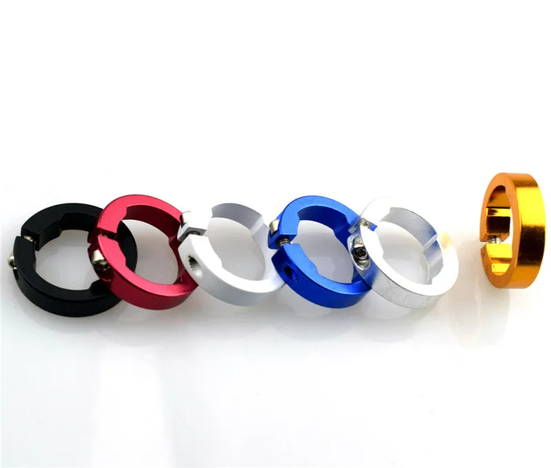 Bicycle Handlebar Grips 1pair Anodized Aluminum Alloy 8mm for Bike