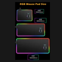 RGB Stitch Luminous Mouse Pad PC Kawaii Anime Colorful Mousepad XXL Gamer Cabinet Keyboard Rug Laptop Gaming Extended Desk Mat - Image 6