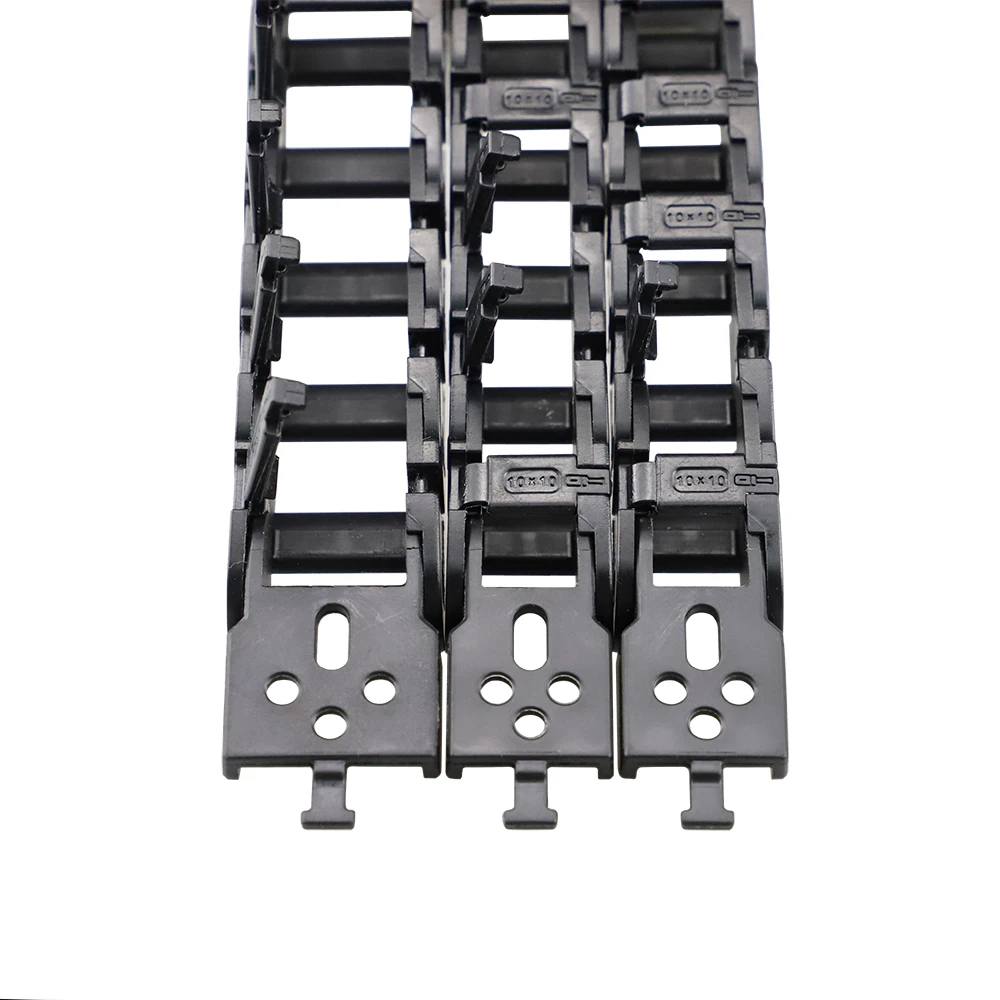 Correntes de Cabos para Impressora 3d Voron Conjunto Corrente de Arrasto Aberta Fio tipo Aberto Abertura Preta 2.4 250 300 350 mm Conjunto - Imagem 3