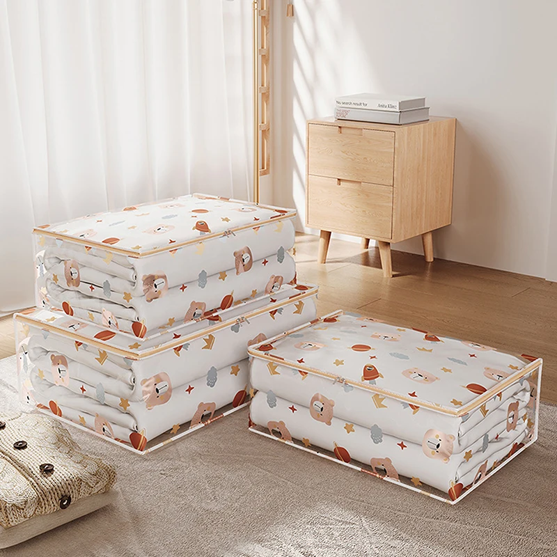 Bed Bottom Storage Box Foldable Clothing Quilt Storage Bag Household Dust and Moisture Bedroom Toy Sundries Organizing Bag 4