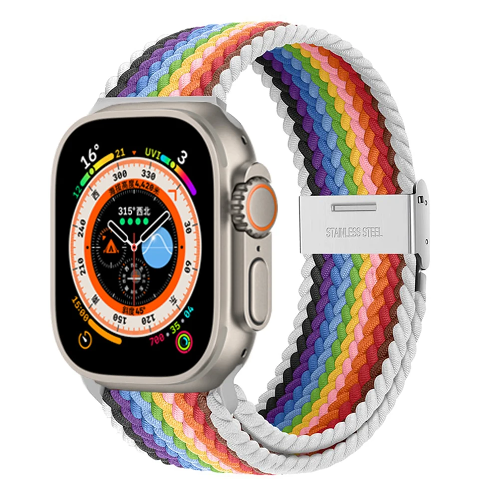 Braided Solo Loop Bracelet Strap