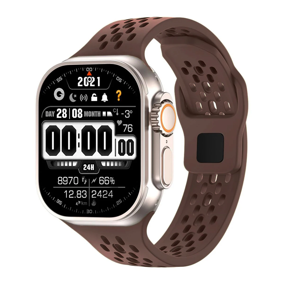 Premium Silicone Watch Band - Versatile Bracelet Strap