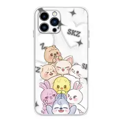 S - Stray - K - Kids - s Skzoos Kpop Transparent Phone Case - Soft Cover Accessory - iPhone 13 (Z1)