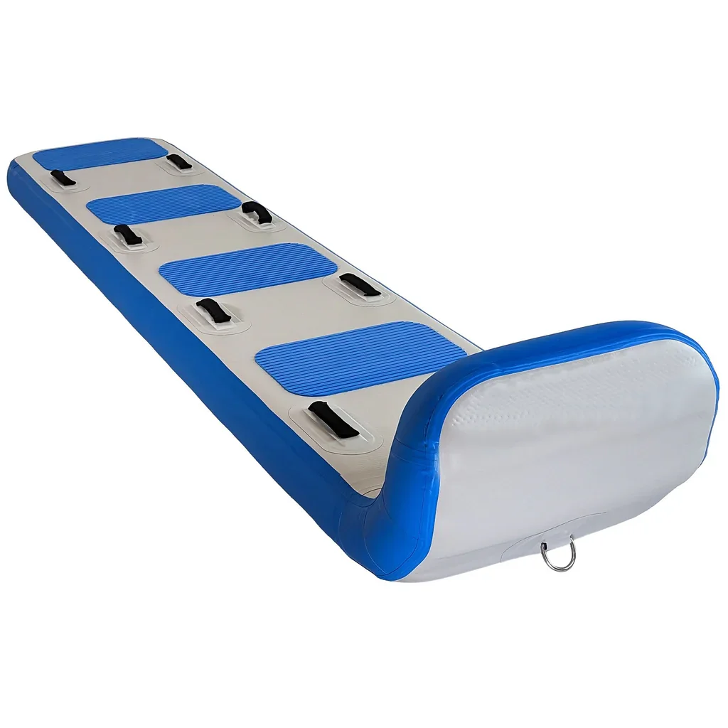 Portable Inflatable Toboggan Snow Sledding Tubes Outdoor 3/4/5 Person Ski Sled Towable Air Sledding Tubes