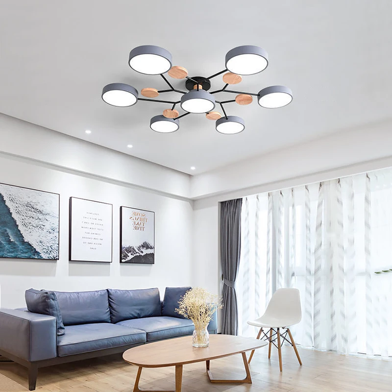 Modern LED Chandelier for Living Room Bedroom and Kitchen