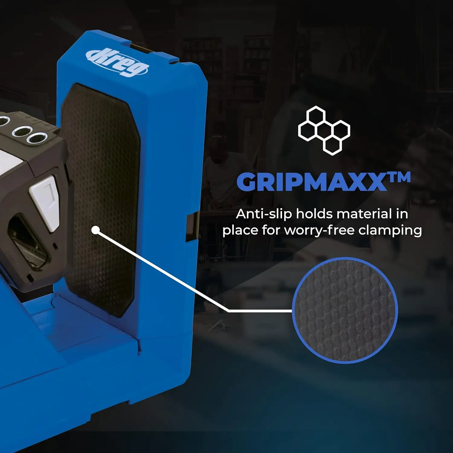 Tool KPHJ720PRO Pocket-Hole Jig 720PRO - Easy Clamping & Adjusting - Includes Durable Pocket-Hole Screws