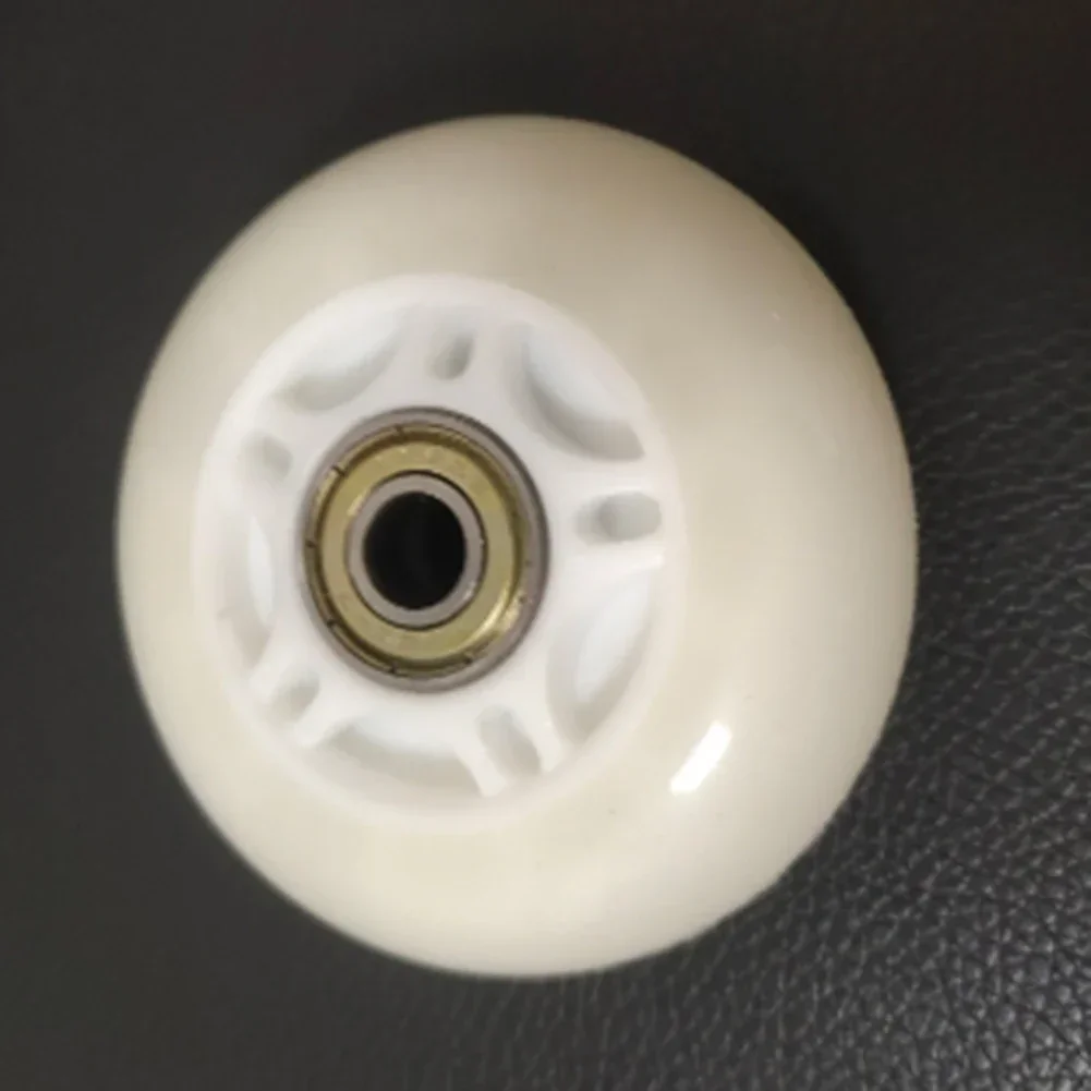 64/70/72mm Outdoor Inline Hockey Skate Wheels High-Elasticity W/Bearing Glitter Wheels ForSkates Roller Skates Luggage replace