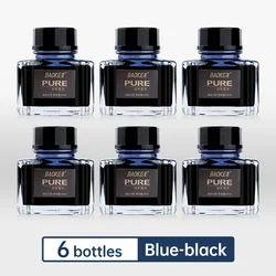 Premium 40ml Pure Pigment Fountain Pen Ink (6 blue - black)