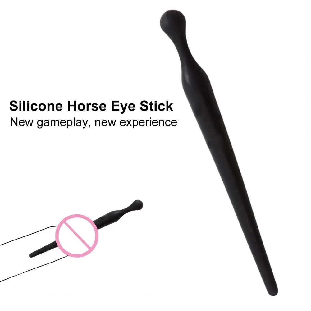 Silicone Urethral Dilator Ergonomic Male Sex Catheter Stimulation Stopper