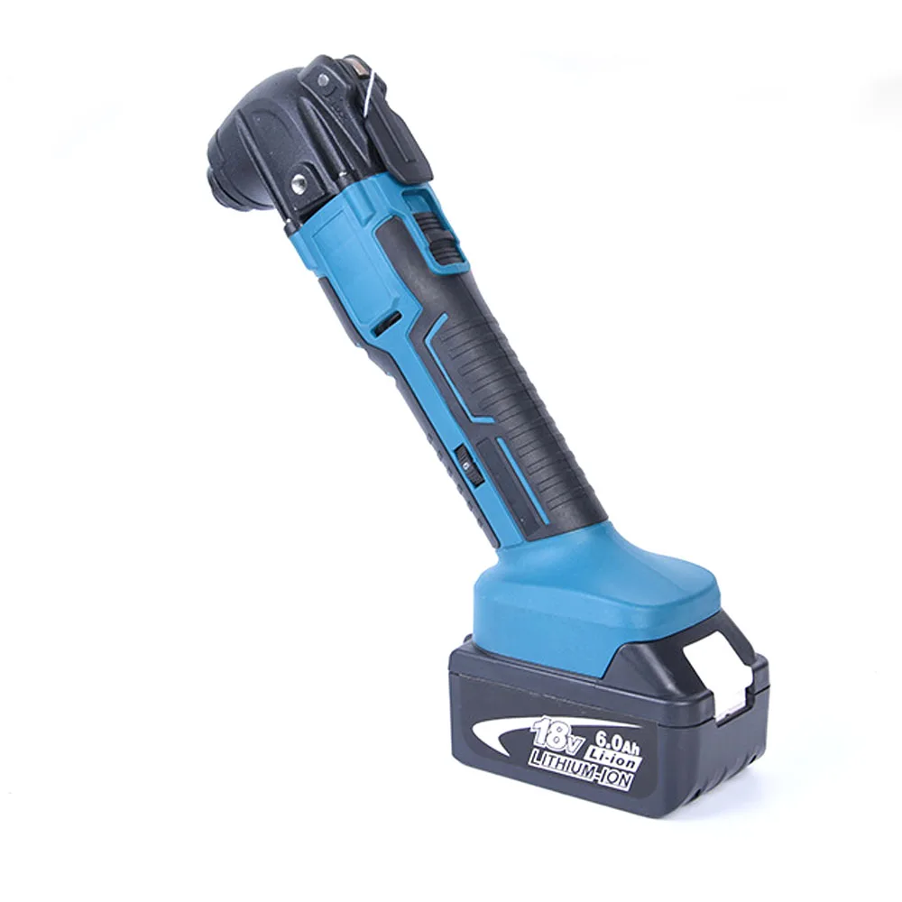 Electric Oscillating Tool Lithium-ion Cordless Multifunctional Oscillating Renovator Tools 6 Gears of Speeds 4° Swing Angle 5