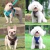 Dog Harness Cat Leashes Collar Bulldog Straps Small Medium Dog Puppy Harnesses Bichon Frise Vest Garlden Reflective Pet Supplies 6