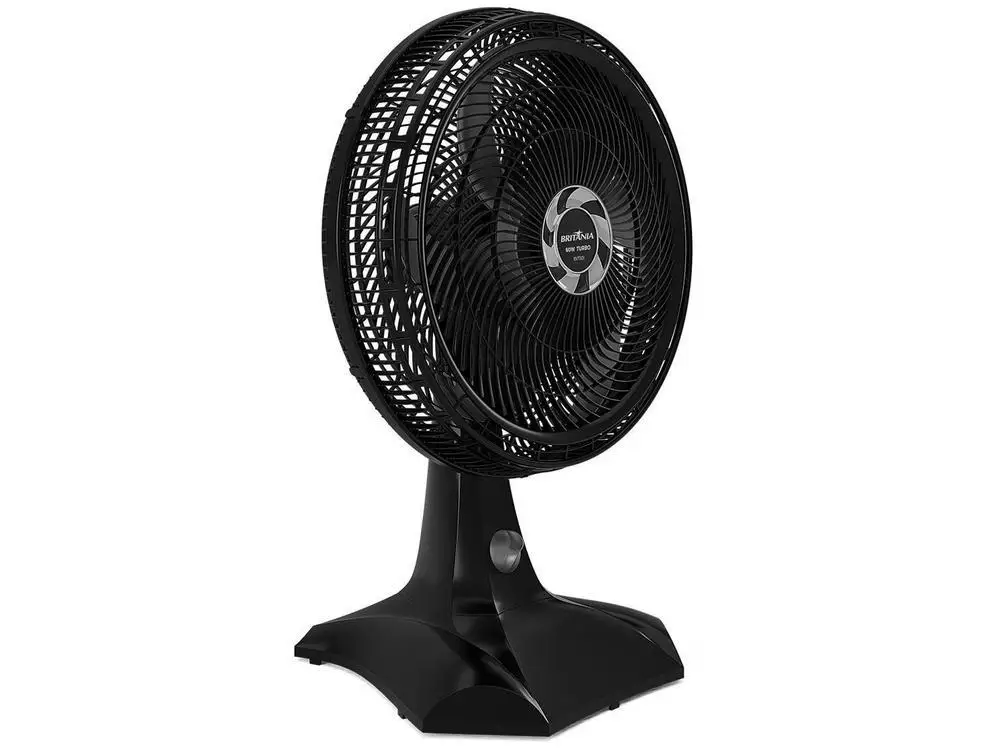 Ventilador de Mesa Britânia BVT301 30cm 6 Pás 3 Velocidades Preto 4