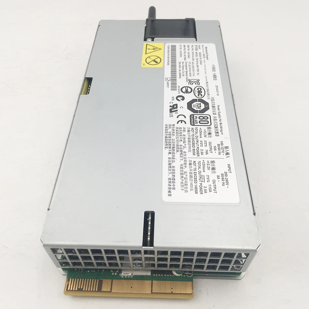 7001616-J000 For IBM X3850 X6 X3750 M4 Power Supply 7001616-J002 69Y5953 69Y5954 1400W 6 7001616-J000 For IBM X3850 X6 X3750 M4 Power Supply 7001616-J002 69Y5953 69Y5954 1400W - Image 4