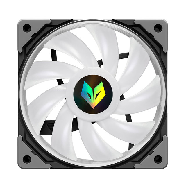 AS1 120MM 5V 3 Pin ARGB PC Case  Cooling Fan Quiet PWM Cooler Fan Temperature-controlled Speed Regulation Radiator