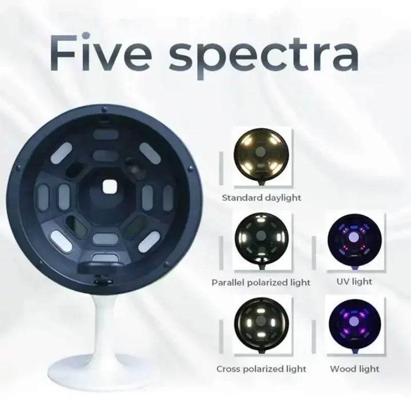 BV Bloom Skin Analyzer AI 3D Intelligent Facial Scanner 5 Mode 12M Pixel High-Resolution Comprehensive Diagnosis Beauty Device