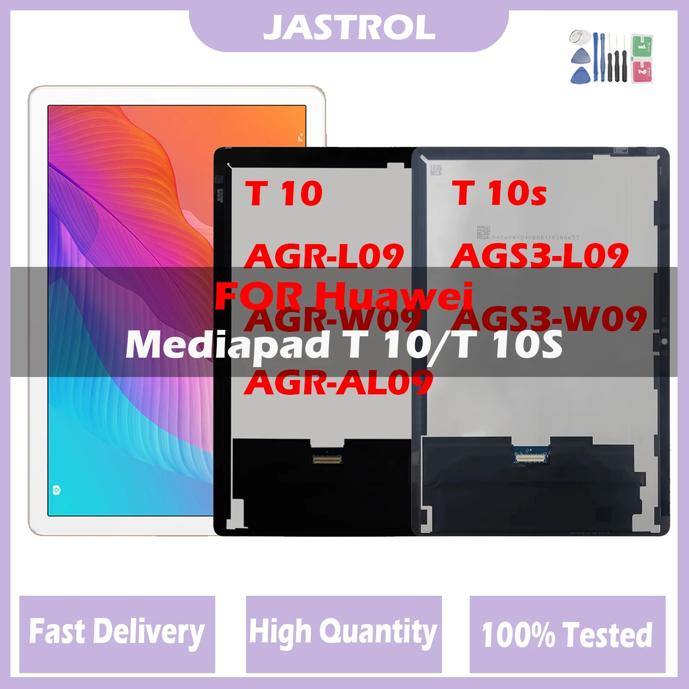 Display Lcd Per Huawei Mediapad Matepad T10 T10S T 10 Agr-L09 Agr-W09 Agr-Al09 Ags3-L09 Ags3-W09 Touch Screen Digitizer Assembly