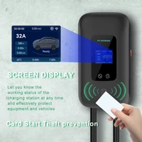 JDMEX EV Charger Station 16/32A Electric Vehicle Car Charger EVSE Wallbox Wallmount 7.6/11/22KW Type2 Cable IEC62196 APP Control - Image 2