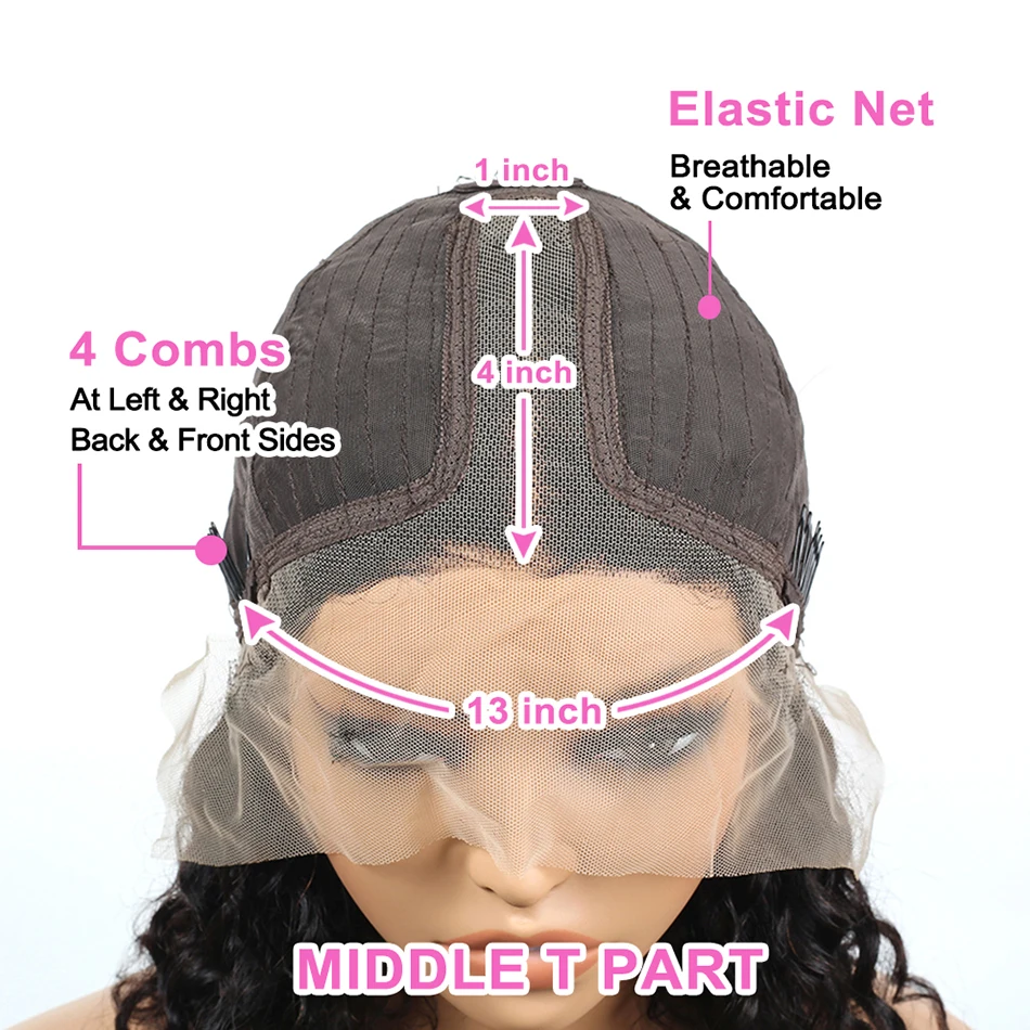 Middle Part Lace Wig