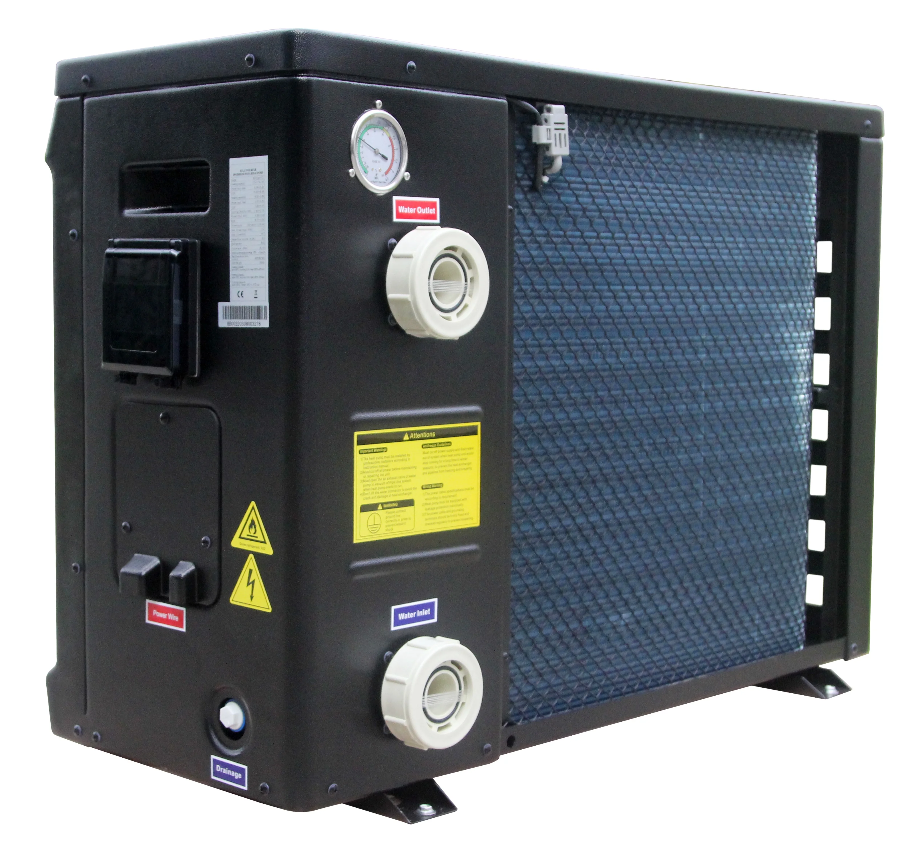 21KW Residential Swimming Pool Heater  R32 with Wifi