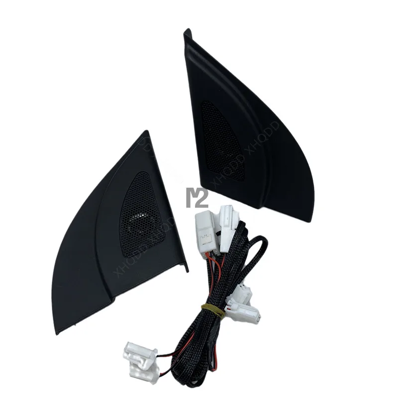 Car tweeter Audio Auto triangle head speakers tweeter trumpet with wire For Hyundai Solaris Accent Verna 2011
