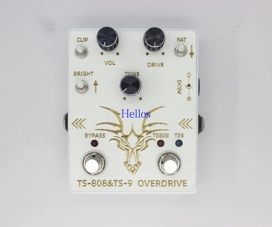 

DIY Handmade Electric Guitar Effect Maker TS808 TS9 Overload Overdrive Single Piece Effect Maker Circuit Board