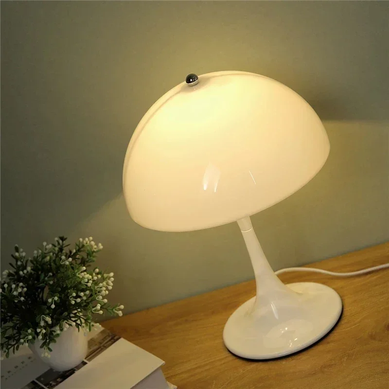 Led Floor Lamp Modern White Mushroom Floor Light for Livingroom Bedside Lamp Home Decor Standing Table Lamp Reading Lighting Fixtures