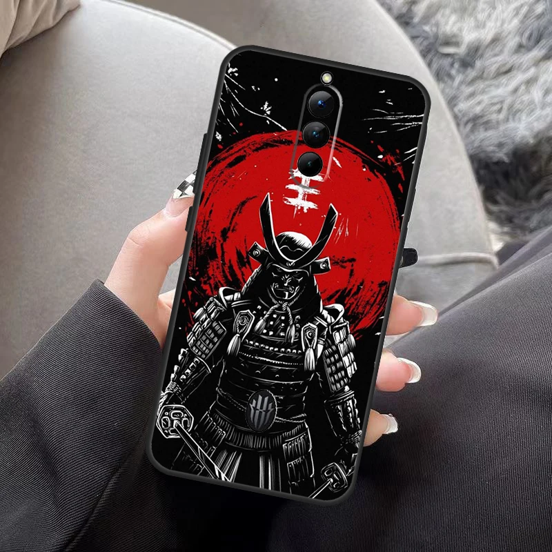 Anime Japanese Samurai Phone Case - Artistic Back Cover Design