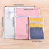 Zipper Purple Fine Mesh Three-Piece Set Of Classified Clothes Washing Machine Special Care Bag 6